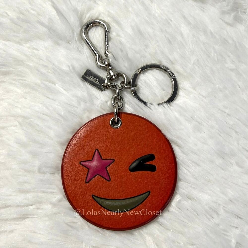COACH Winky Emoji Bag Charm